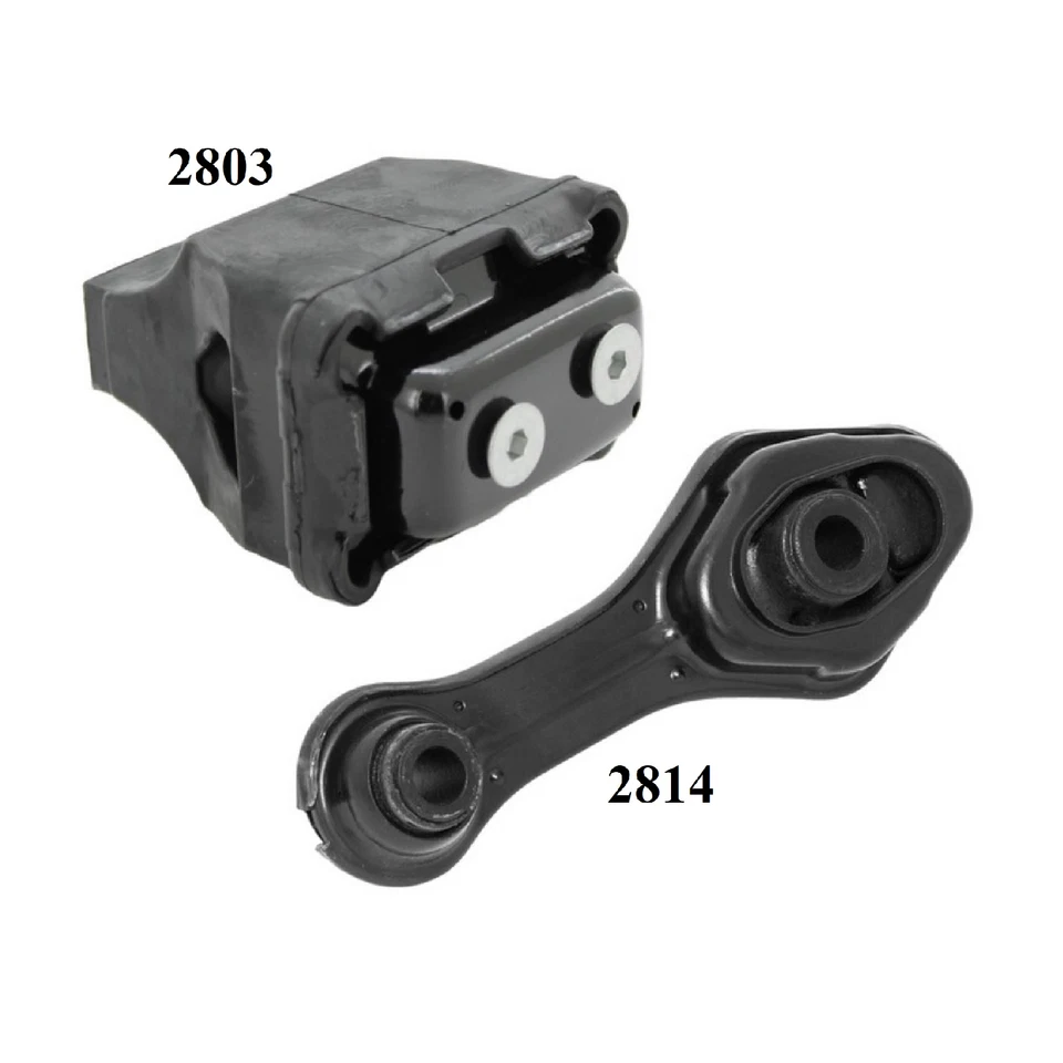 2 件装前置电机安装 适合 1994 - 1998 PONTIAC GRAND AM 2.3L 升 138cid & 2.4L - 签名 — 第 2/4 张图片