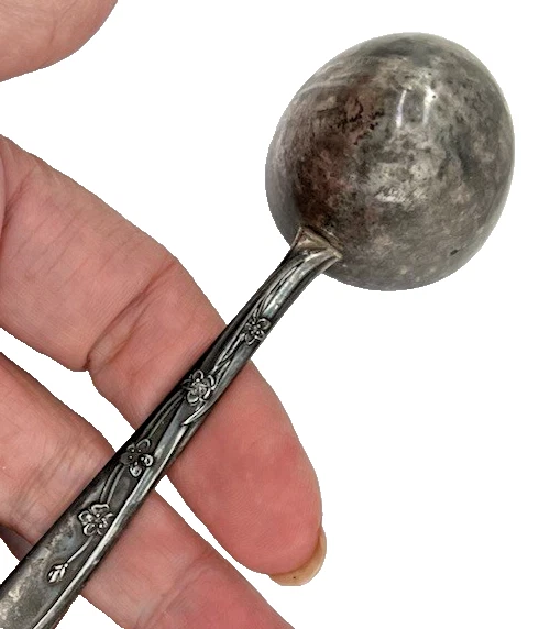 Canción de verano vintage de plata esterlina Lunt 6 5/8" vela apagadora 1954 40,12 gramos Foto 3 de 4