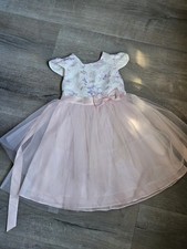Girls Special Occasions Dress Size 6 Pale Pink Tulle Skirt