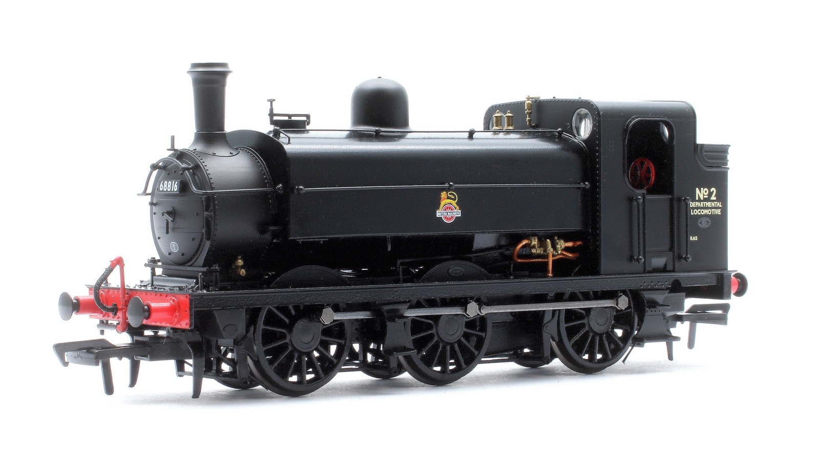 Rapido Trains UK 958010 LNER J52/2 No.2 BR Unlined Black Early Crest (Department