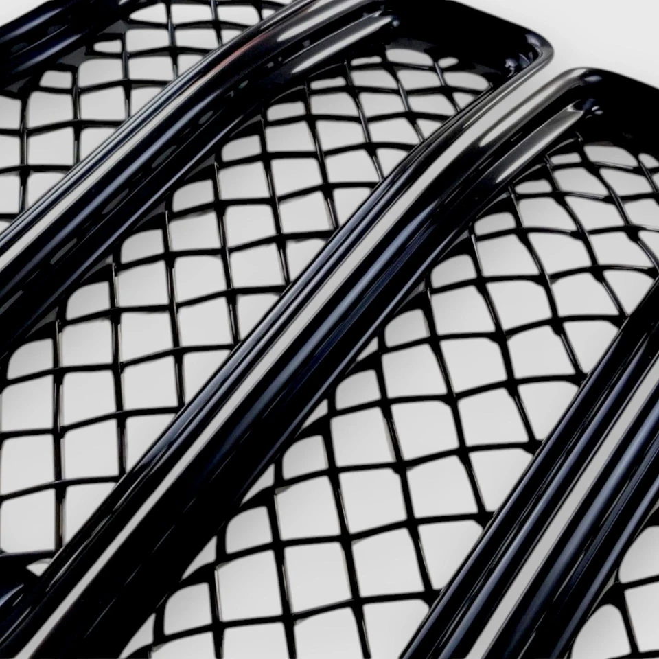 Chrome Delete Black Front Grille Overlay for 2018-2023 Jeep Wrangler - Image 3 of 4