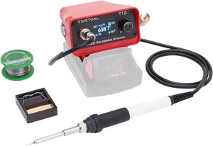 Station de fer à souder sans fil portable avec T12 Conseil pour Milwaukee 18V Batterie,
