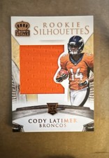 2014 Crown Royale - Rookie Silhouettes RPS Cody Latimer #231 /199 (MEM, RC)