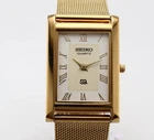 Vintage Seiko Slim Tank Quartz Men's Watch, Gentleman’s Choice - FREE SHIPPING