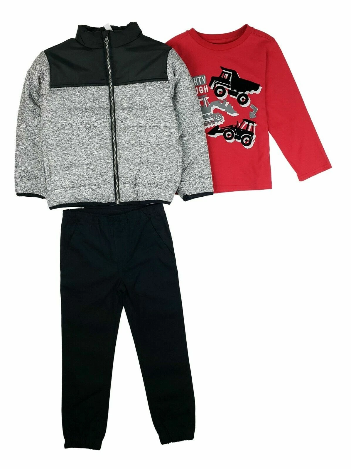 Kids Headquarters ~ 3 Pc. Set ~ Colorblock Jacket ~ Shirt ~ Pants ~ Boys Size 2T