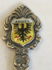 Vintage Souvenir Spoon Collectible Aachen Germany
