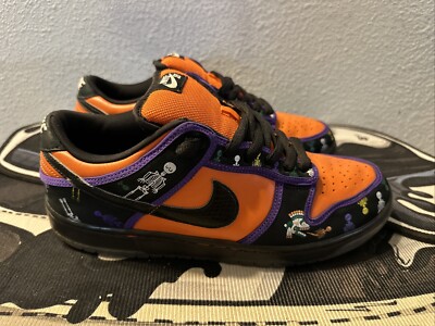 Nike Sb Dunk Day Of The Dead Signed Box 