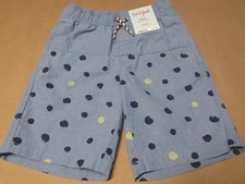Cat Jack Boy's Pull-On Shorts Light Blue S New With Tags