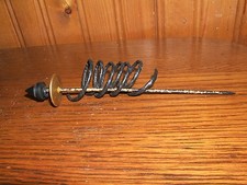 Vintage 1980's Unique Metal Retro Modern Design Ladies Hair Stick Pin
