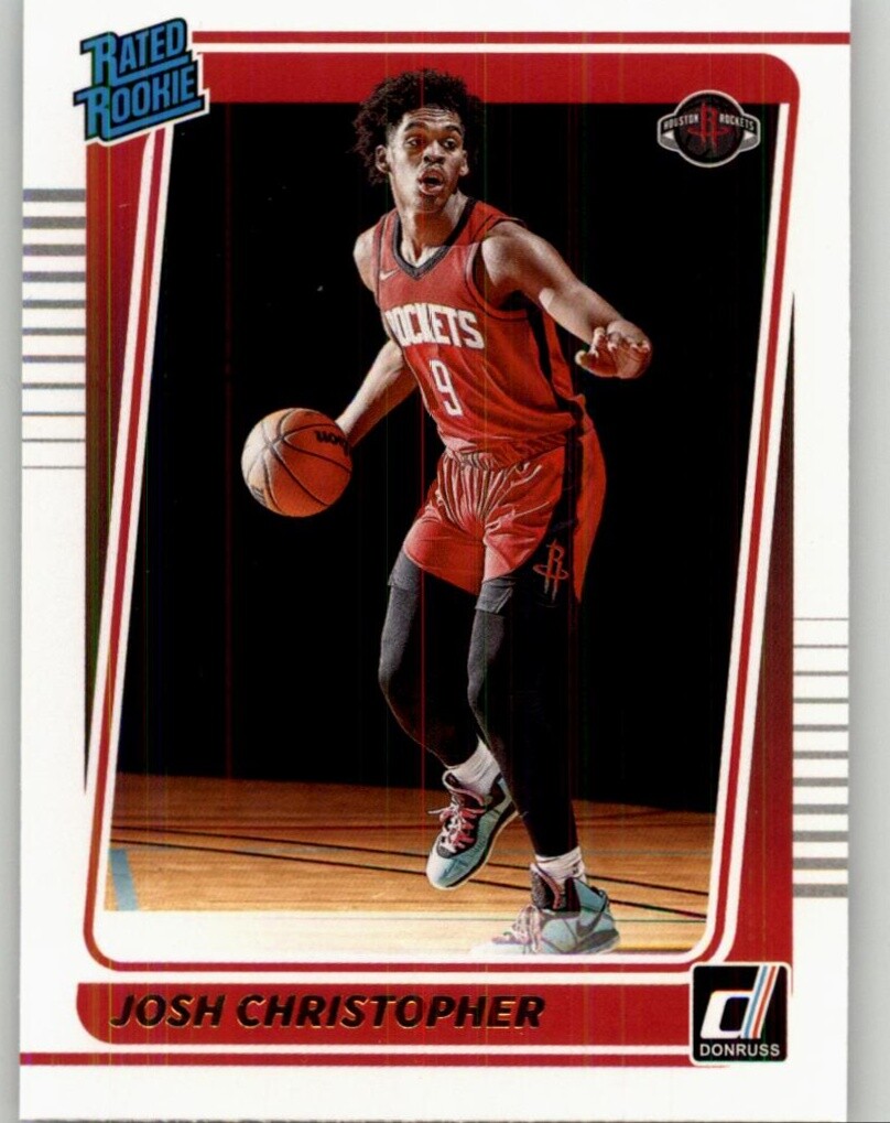 2021-22 Donruss Josh Christopher Rookie #250 RC Houston Rockets