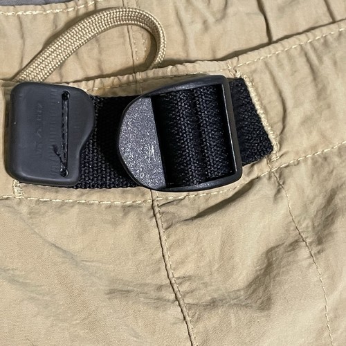 North Face Men's Hiking Outdoor Trail Shorts Large Belted Pockets w/ Zippers - Picture 3 of 7