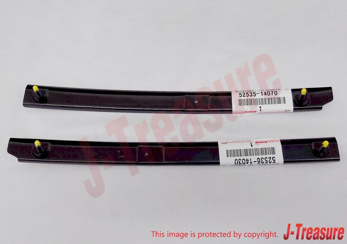 車のパーツ grand spurt TOYOTA JZA80 SUPRA MK4 93-98 Genuine Front Bumper Side Retainer RH
