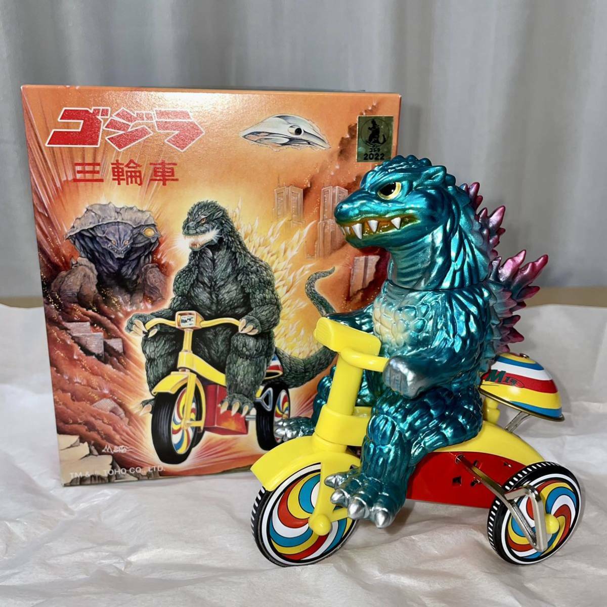 【SALE/37%OFF】 Godzilla Millennium M1 tricycle WF2022 Figure Vinyl Soft ゴジラ