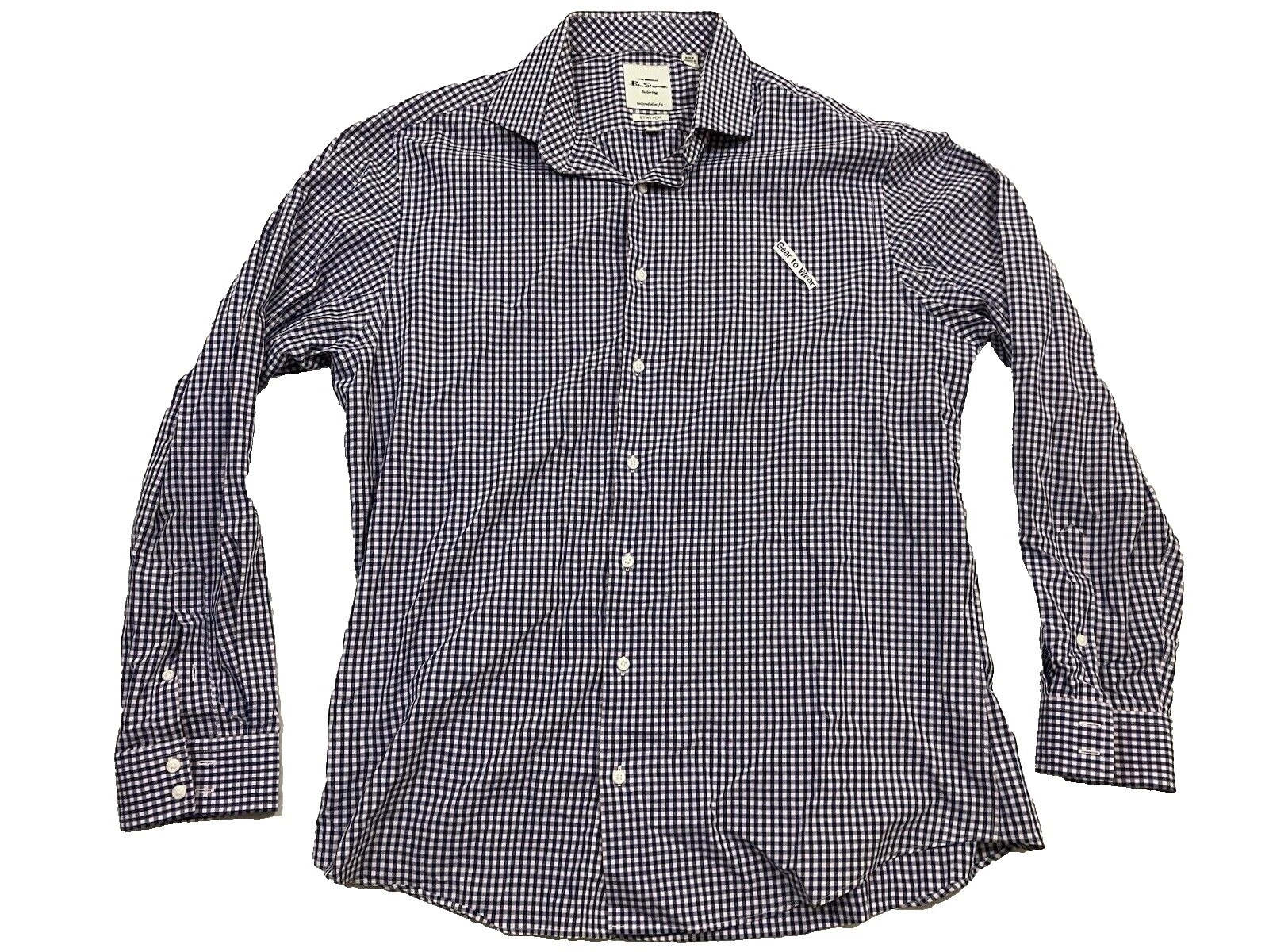 Ben Sherman Plaid Classic Dress Shirts for Men