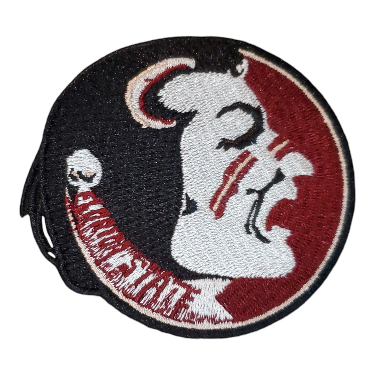 FAB. SEMINOLES Brown Tan & RED Backpack W/:Sturdy Straps LG. PATCH SEWN LOGO Seminole Bag - Etsy main image 4