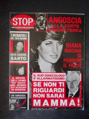 STOP 1731 1981 LADY DIANA ELSA MARTINELLI LORY DEL SANTO [G81R]