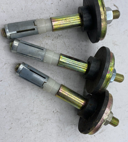 Metallic Anchors Adjustable Squeeze Mounted, Fixing 6'', LOT OF 3 🔔