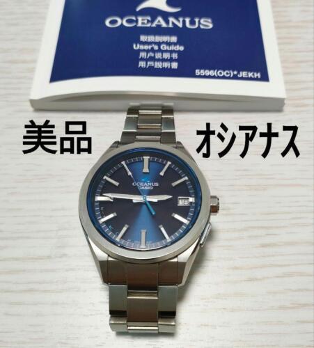Casio OCEANUS OCW-T200S-1AJF Watch Radio Wave Solar Men's JP w/Manual, No Box - Afbeelding 1 van 9