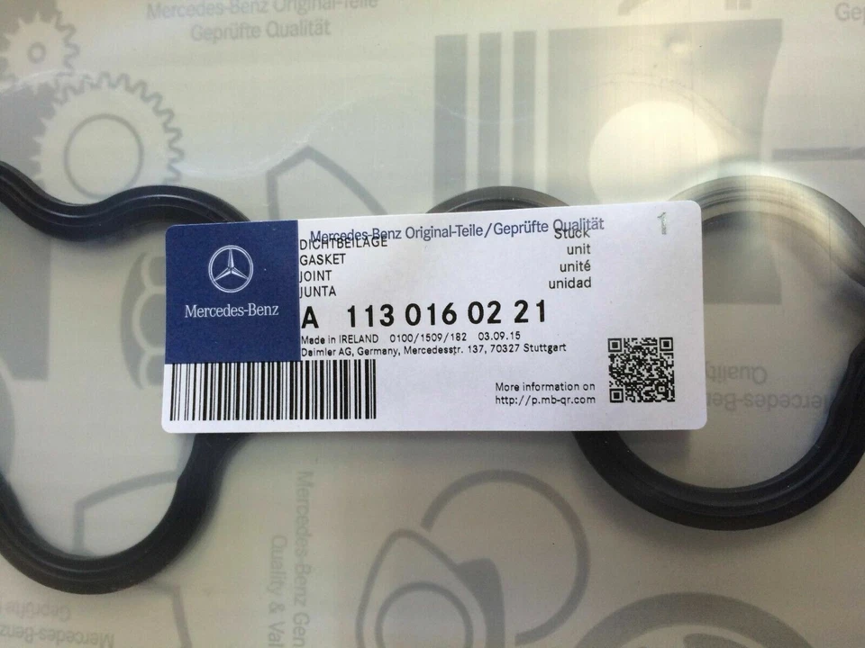 Cubierta de válvula de motor juntas izquierda y derecha para Mercedes W220 W219 W210 W211 W463 Foto 2 de 4