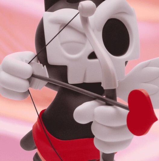 SuperPlastique : Pantalon de meurtre Cupidon Choppi et potion d'amour (Guggimon