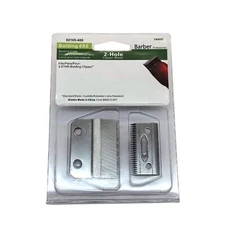 2-Hole Balding 6X0 Clipper Blade Replacement For Wahl Professional #2105 5-Star