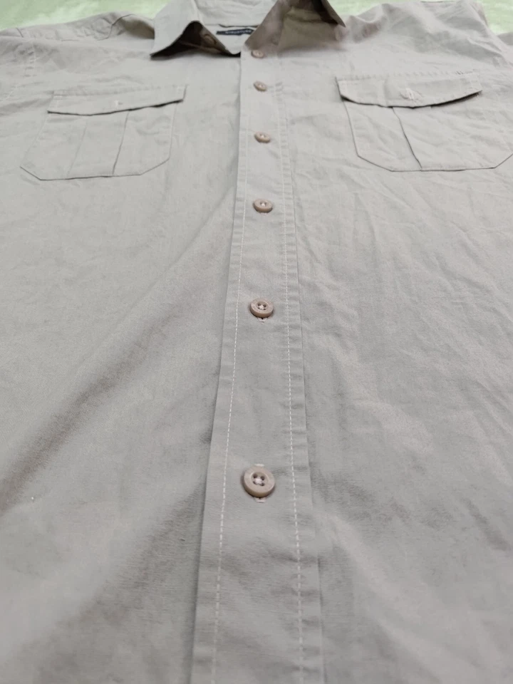 Structure Mens XL Gray Button Up Long Sleeve Shirt - Image 4 of 4