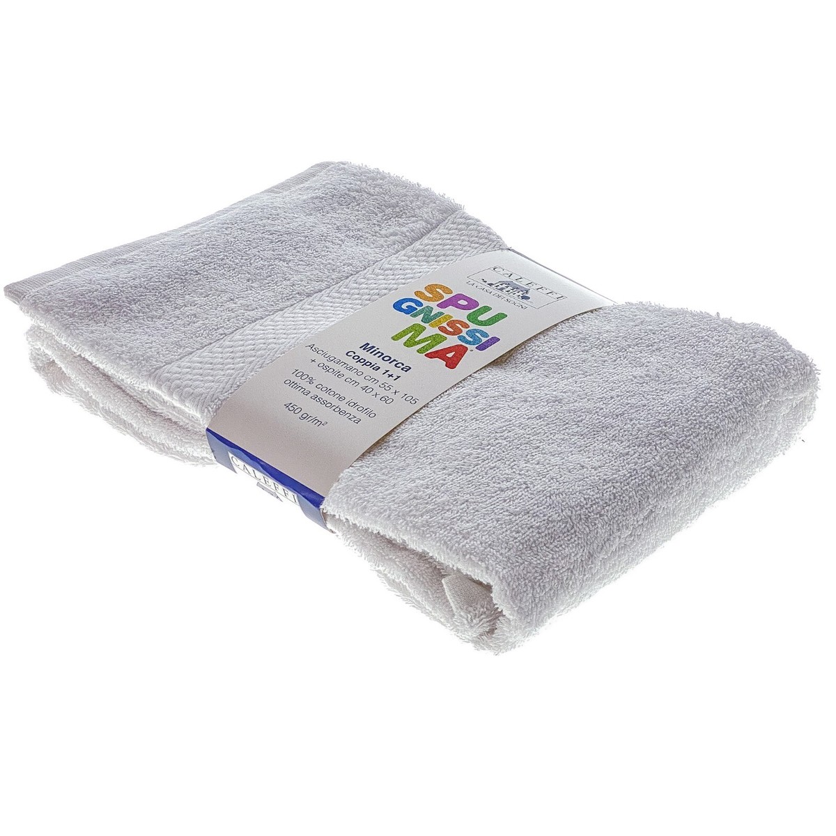 Set Asciugamani 1 1 Maral Di Biancaluna In Spugna 450 Gr/mq J296 - Foto 7