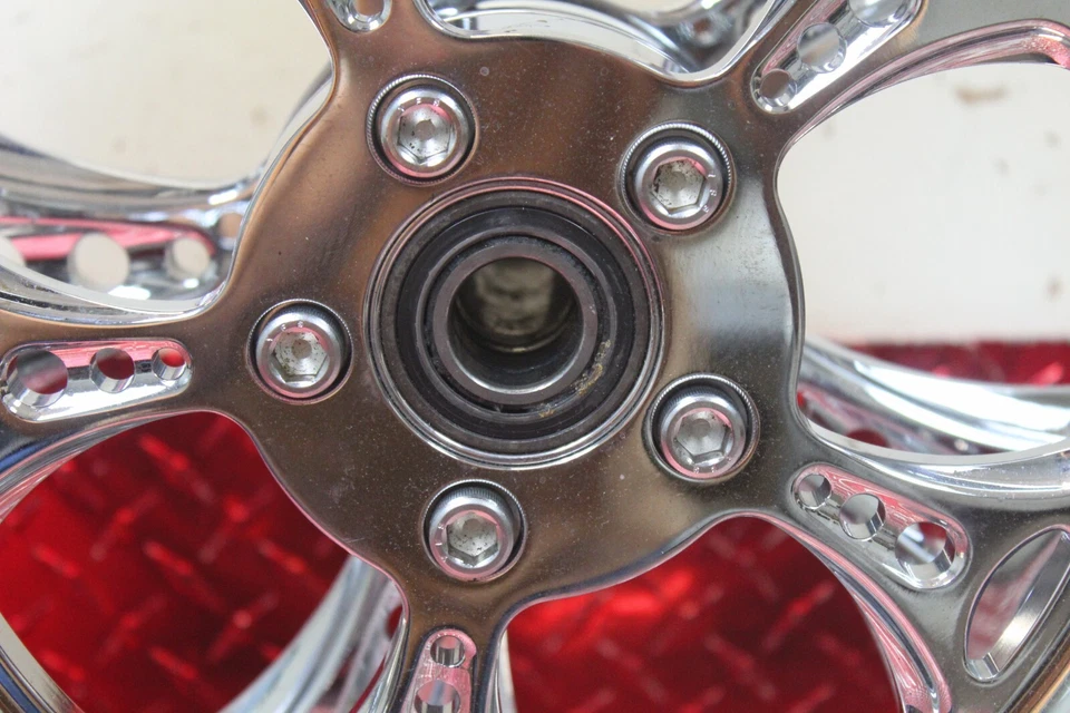 Harley Davidson Electra Glide 2013 16""x5,5"" Billet rueda trasera y polea EG125 Foto 3 de 4