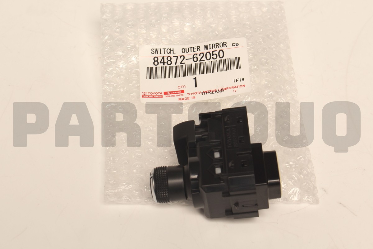 8487262050 Genuine Toyota SWITCH OUTER MIRROR 84872-62050 | eBay