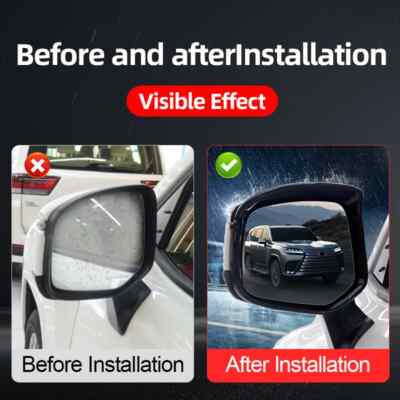 For Lexus LX600 LX500d Rearview Mirror Rain Cover Modification