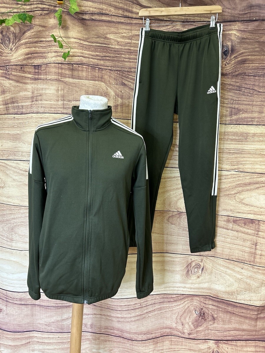 Mens Khaki Green Adidas Tracksuit Buy Adidas Originals Mens ...