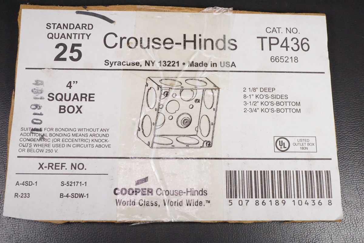 TP436 Crouse-Hinds Eaton 4