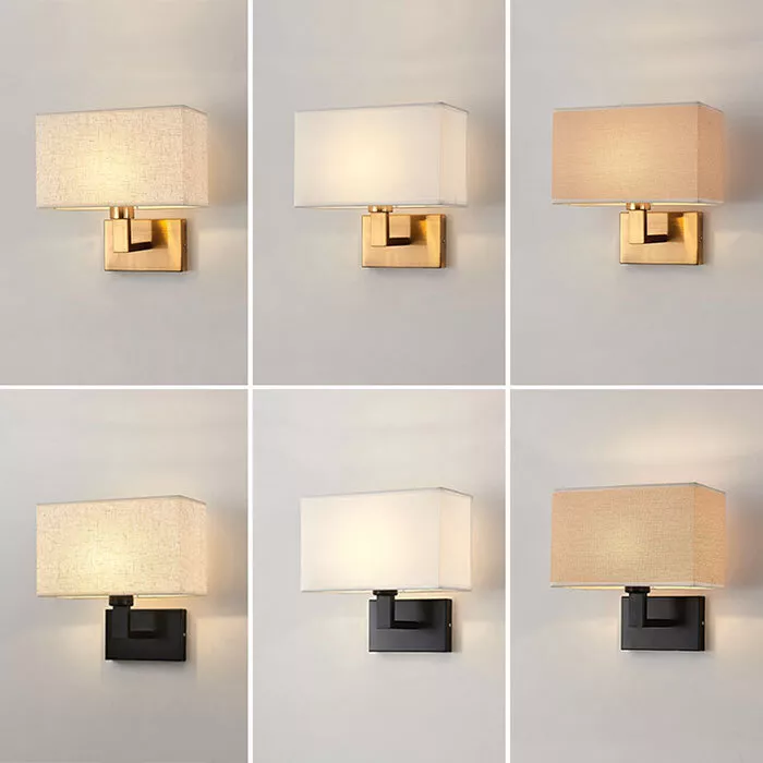 Black and sale bronze wall sconce