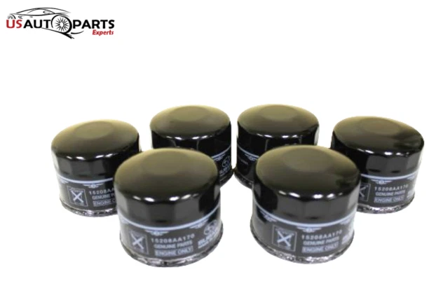 Juego de 6 - Filtro de aceite de motor genuino Subaru para BRZ WRX 2015-2023 - 15208AA170 Foto 2 de 4