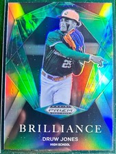 2022 DRUW JONES Panini Prizm Draft Picks Brilliance Silver Prizm #BR-DJ