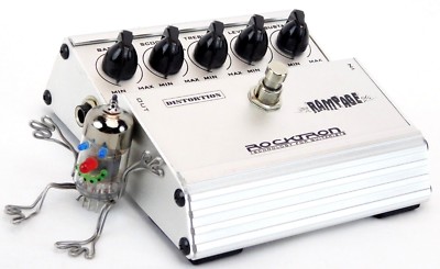 Rocktron Rampage Distortion Guitar Effect Pedal Brutal High-Gain + 1.5J Garantie