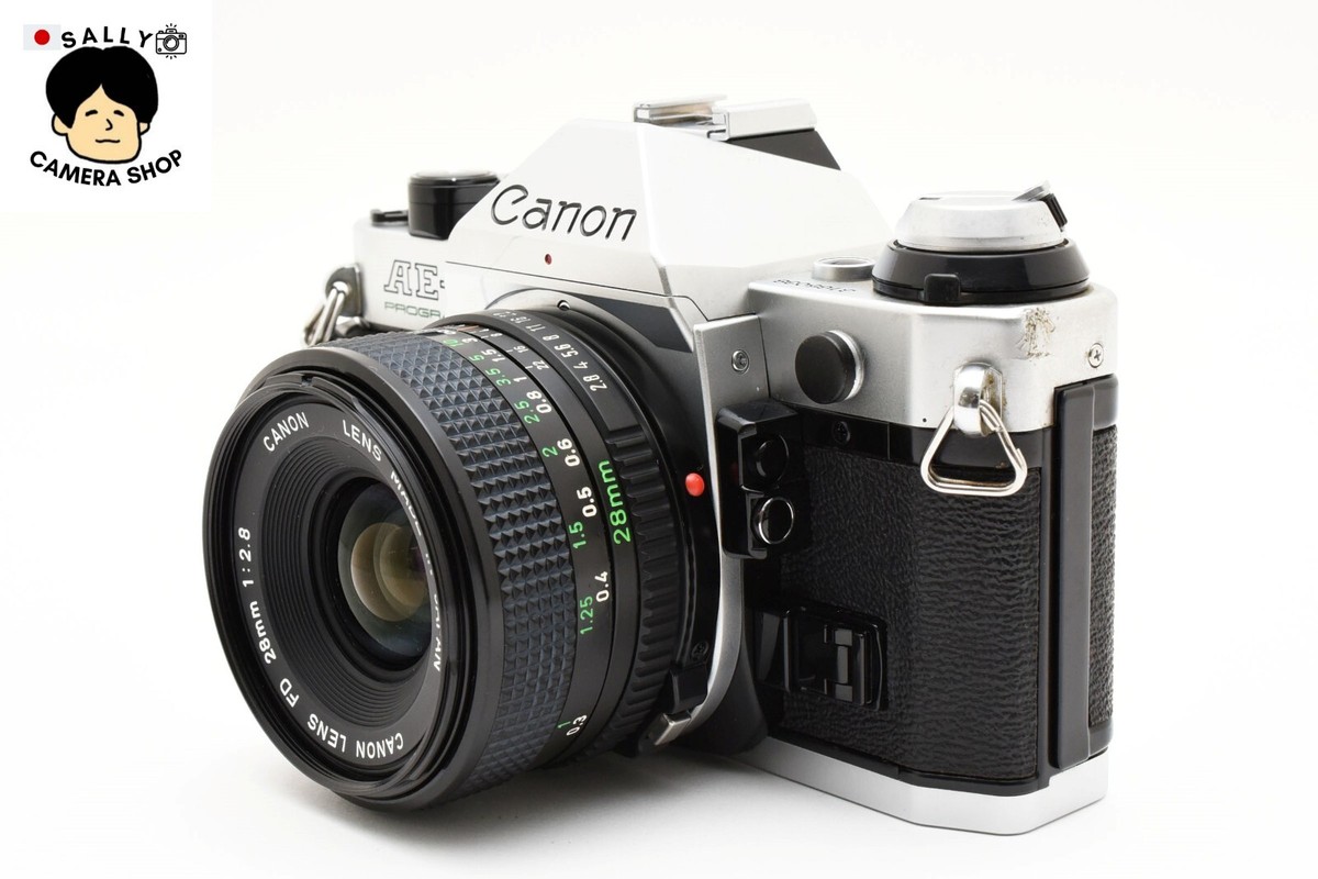 Exc+5** Canon AE-1 Program Silver New FD 28mm f2.8 Japan | eBay