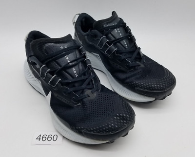 Nike Pegasus Trail 3 Men's Size 9.5 Running Shoes Total Black Platinum