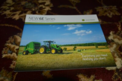 John Deere 6E Series Tractors For 2015 Brochure FCCA