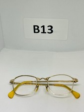 Vintage AO 1/10 12KGF Eyeglasseses Glasses full Frame Gold 5 1/4