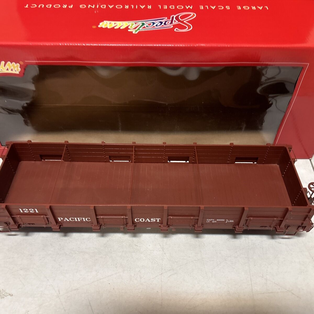 Bachmann: Spectrum Gondola Low-Sided Gondola Pacific Coast Bachmann: Spectrum Gondola Low-Sided Gondola Pacific Coast