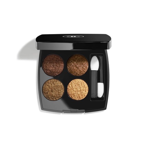 NIB CHANEL LES 4 OMBRES TWEED 01 TWEED CUIVRE Come With A Real Chanel Gift Box - Picture 5 of 8