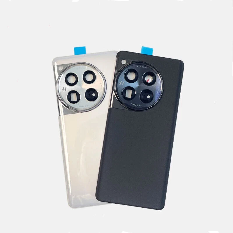Original Para Oneplus 12 5G Carcasa Trasera Vidrio Batería Puerta Trasera Cubierta con Lente Foto 2 de 4
