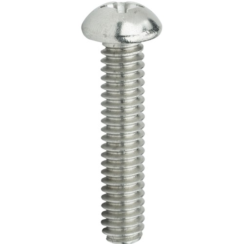 1/4-20 x 1-1/2" Phillips Round Head Machine Screws Stainless Steel 18-8 Qty 100 - Picture 6 of 7