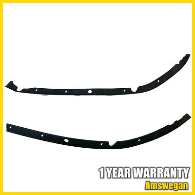 2PCS Front Bumper Grille Molding Trim Kit fits 2016-2021 Chevrolet Malibu