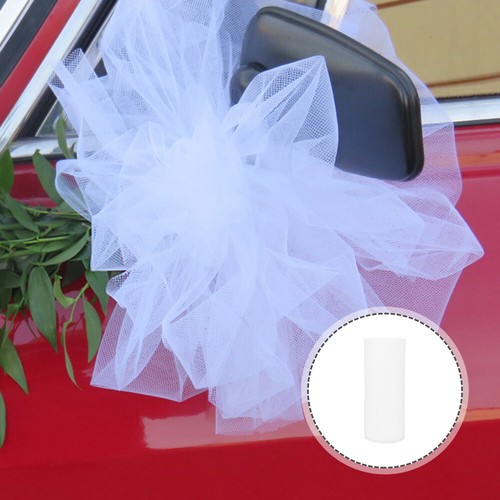 Tulle Roll Banquet Bride White Fabrics Bridal Wedding DIY Tutu Craft