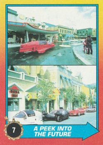 BACK TO THE FUTURE II BASE / BASIC CARDS OR STICKERS CHOOSE BY TOPPS 1989 - Picture 20 of 112
