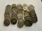 Full Roll (50) 90% Silver Mercury Dimes circulated condition
