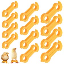 12Pcs Baby Chick Splay Leg Hobble Brace, Baby Chick Leg Hobbles, Poultry1679
