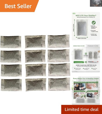 #ad #ad Eco Friendly Activated Carbon Sachets – 12 Pack for Superior Water Filtration $28.49